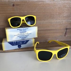 Babiator yellow navigator sunglasses